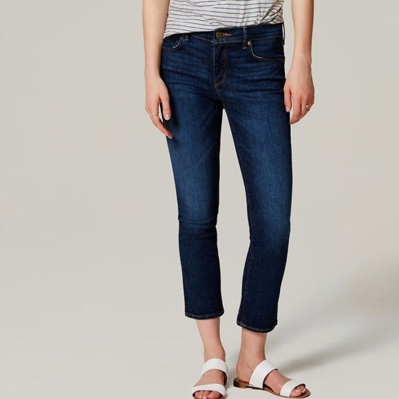 LOFT Denim - Loft Modern Crop Skinny Jeans Size 6 28 Blue